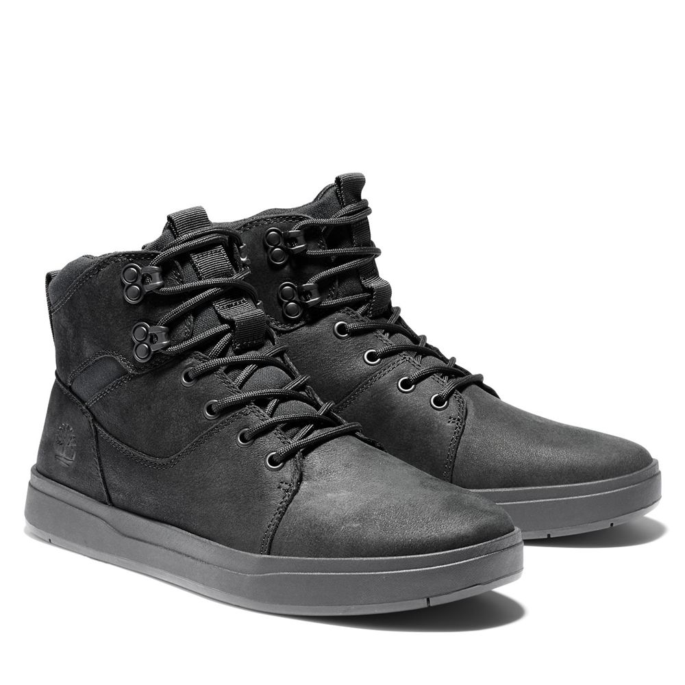 Botas de Seguridad Timberland Argentina Hombre - Davis Square - Negras - IEHCMS-185